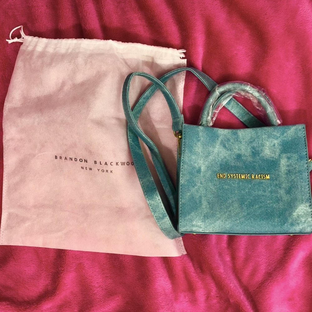 Brandon Blackwood ESR Tote Blue Wax Denim